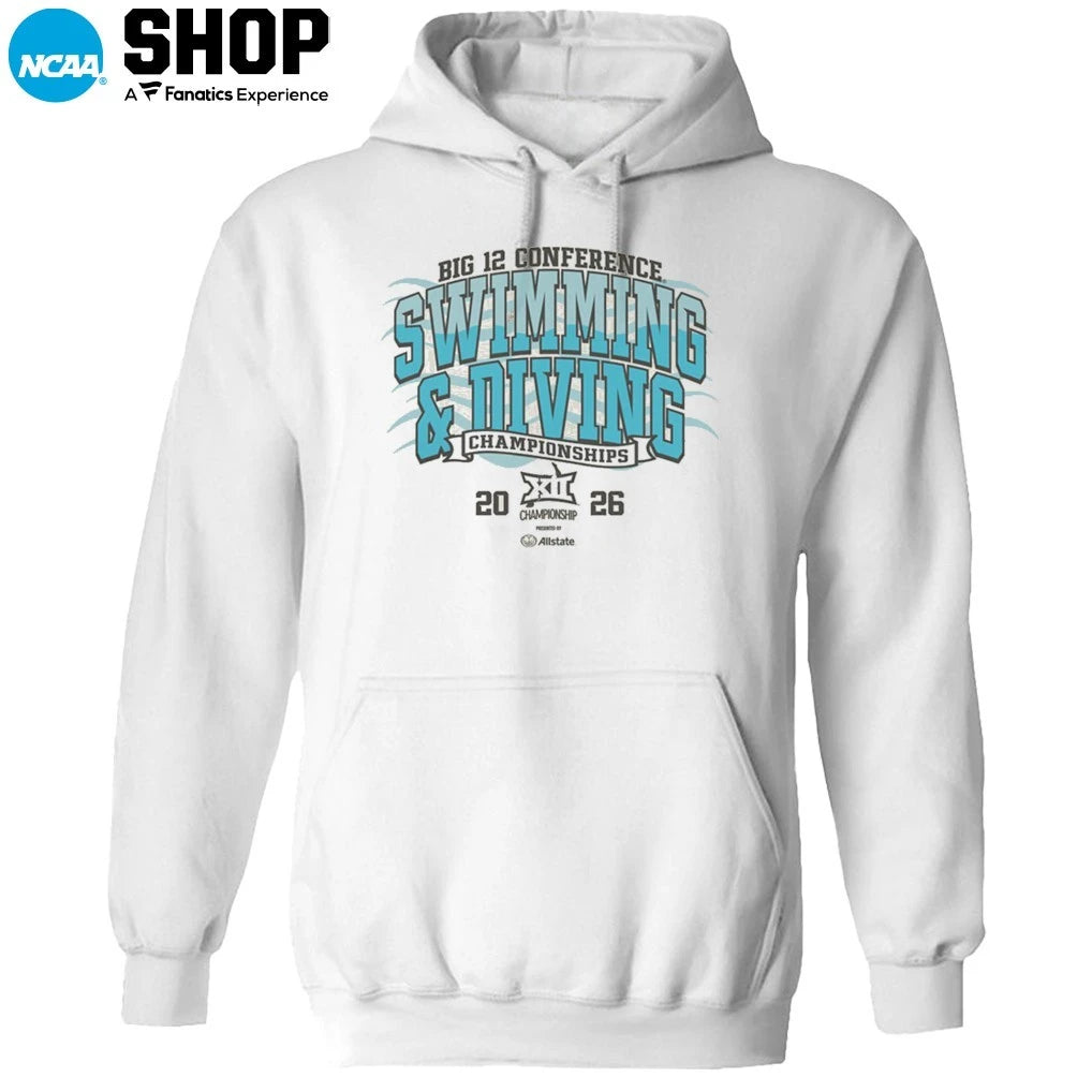 2026 Big 12 Conference Swimming and Diving Champions T-Shirt