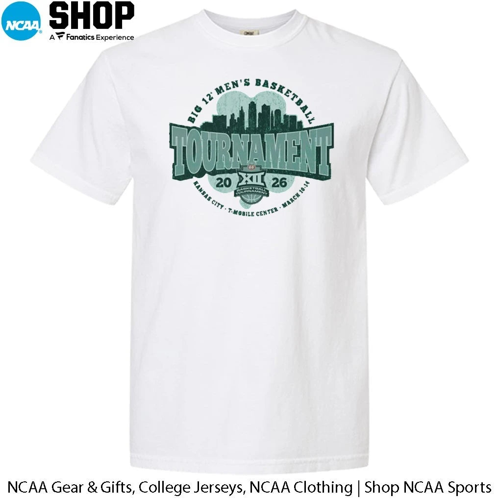 2026 Big 12 Men’s Basketball Tournament Kansas City T-Mobile Center March 10-14 T-Shirt