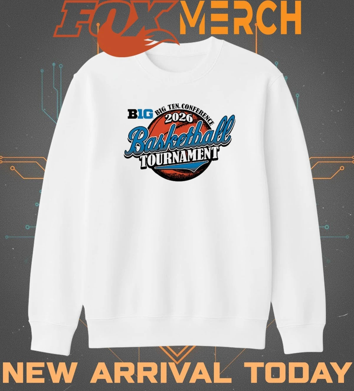 2026 Big Ten Basketball Tournament t-shirt