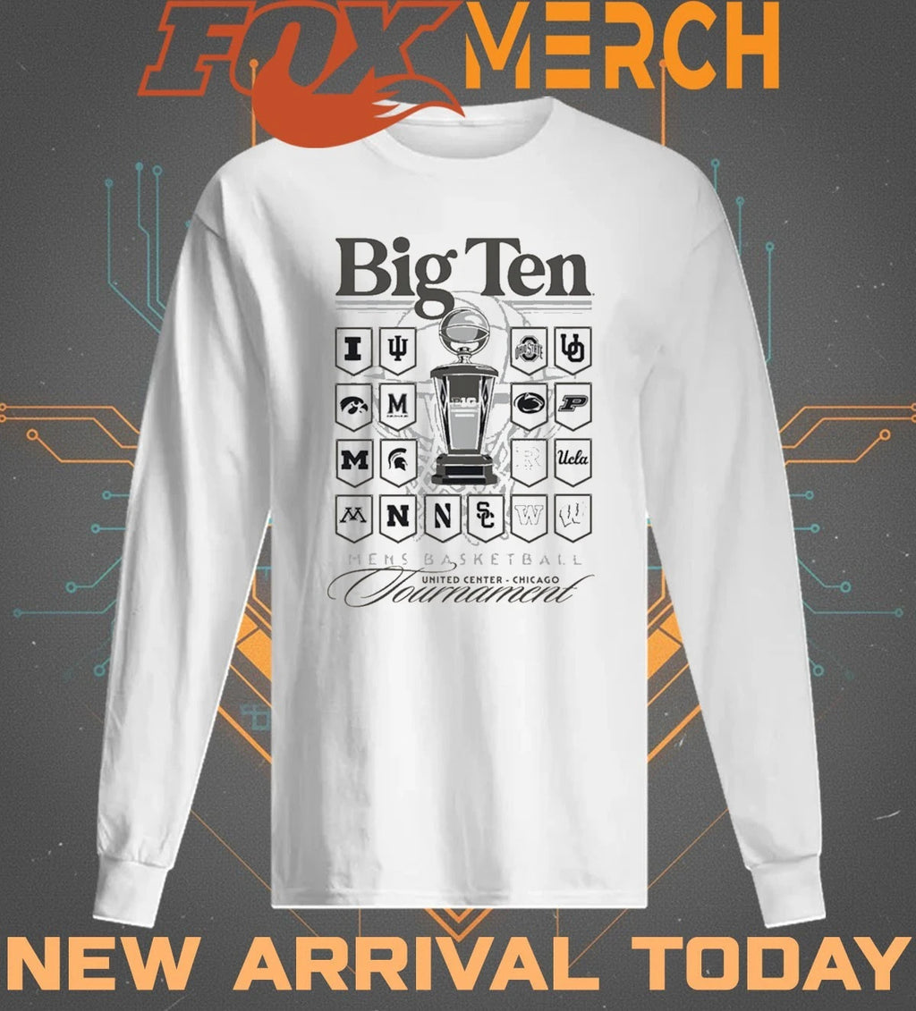 2026 Big Ten Men’s Basketball Tournament Banners t-shirt