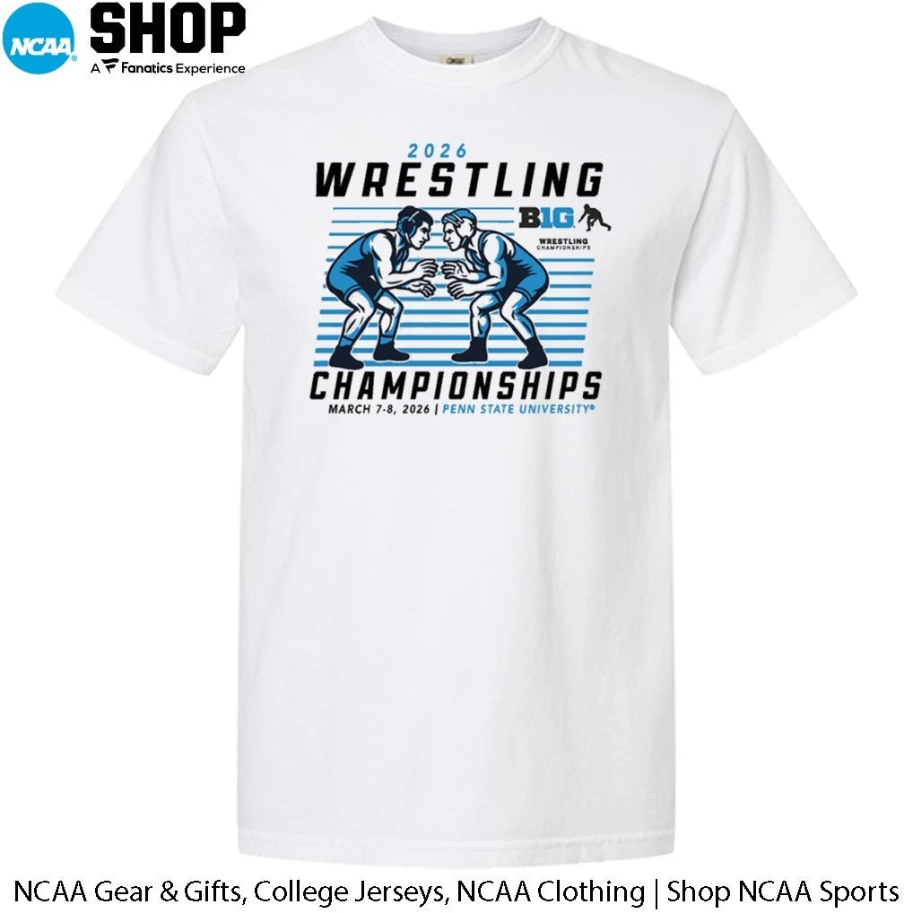 2026 Big Ten Wrestling Championships March 7-8 2026 Penn State University T-Shirt