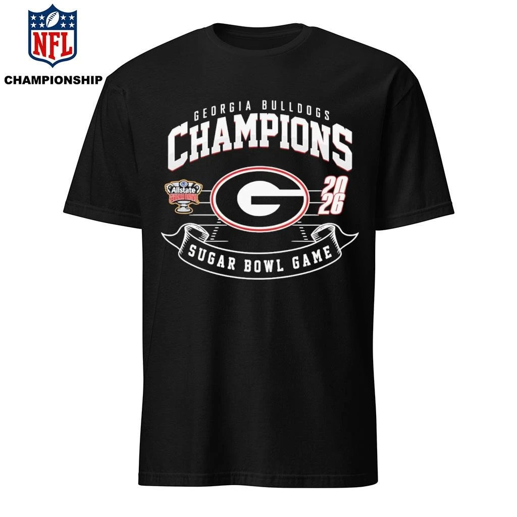 2026 Bulldogs Sugar Bowl Champions Shirt