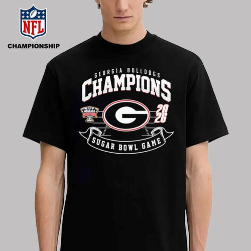2026 Bulldogs Sugar Bowl Champions Shirt