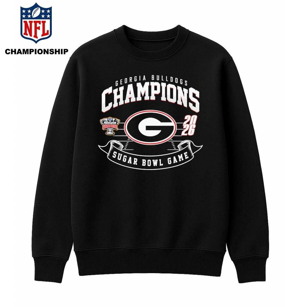 2026 Bulldogs Sugar Bowl Champions Shirt