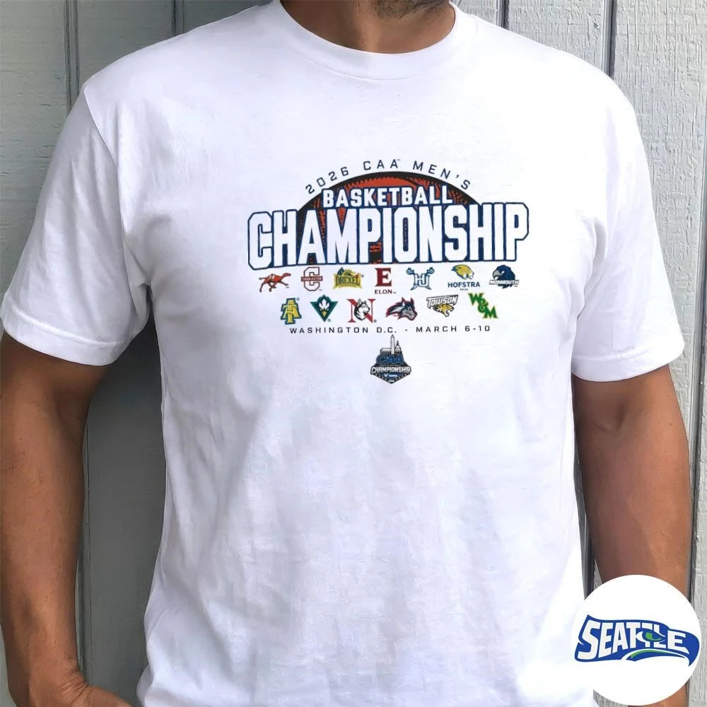 2026 CAA Men’s Basketball Championship Washington, D.C March 6-10, 2026 shirt