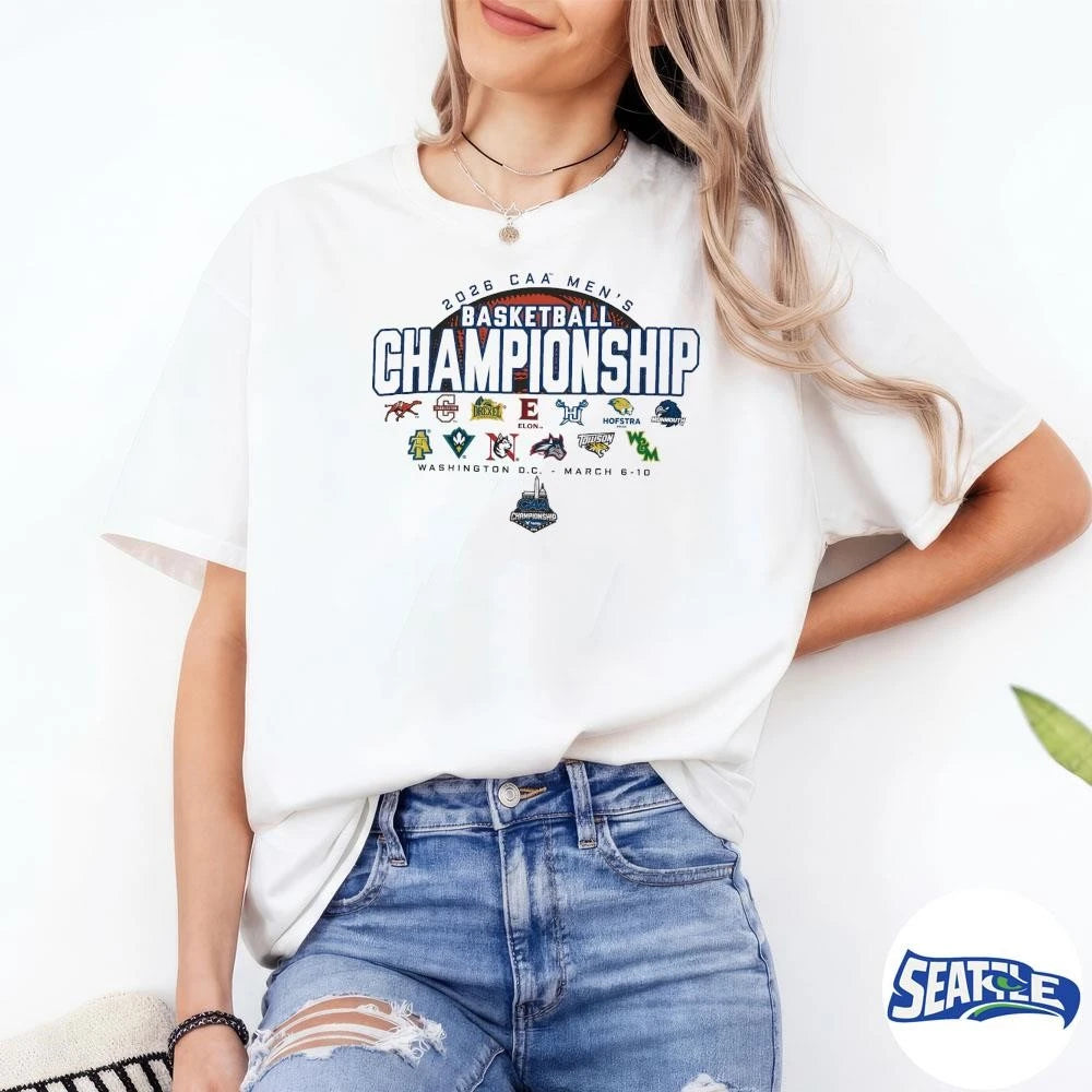 2026 CAA Men’s Basketball Championship Washington, D.C March 6-10, 2026 shirt