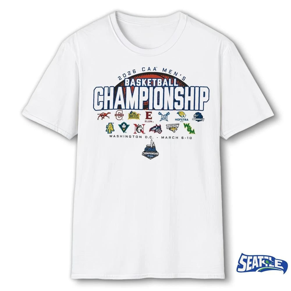 2026 CAA Men’s Basketball Championship Washington, D.C March 6-10, 2026 shirt