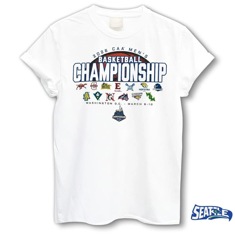 2026 CAA Men’s Basketball Championship Washington, D.C March 6-10, 2026 shirt