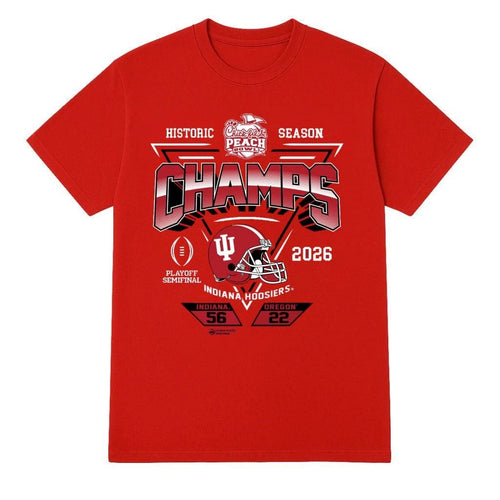 2026 Chick-fil-A Peach Bowl Indiana Champs Score Shirt