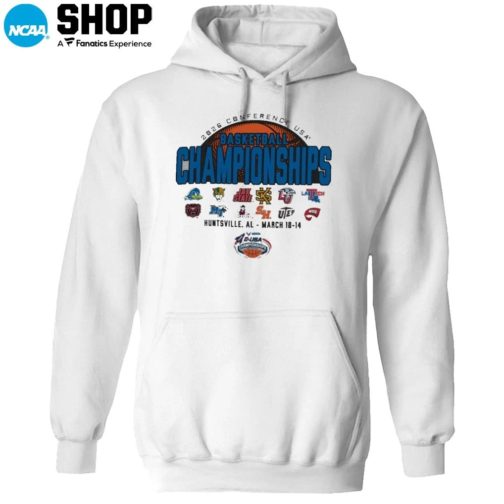 2026 Conference USA Basketball Champions Huntsville Al March 10-14 T-Shirt