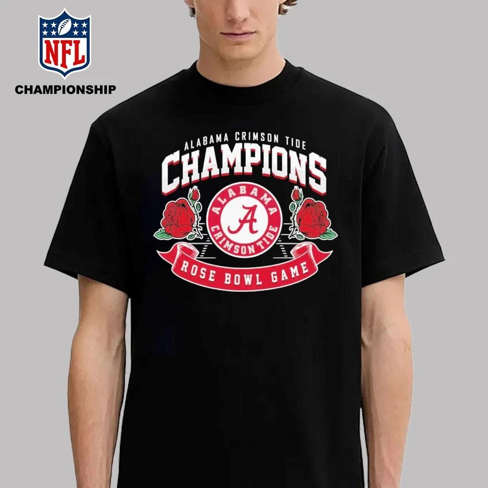 2026 Crimson Tide Rose Bowl Champions Shirt