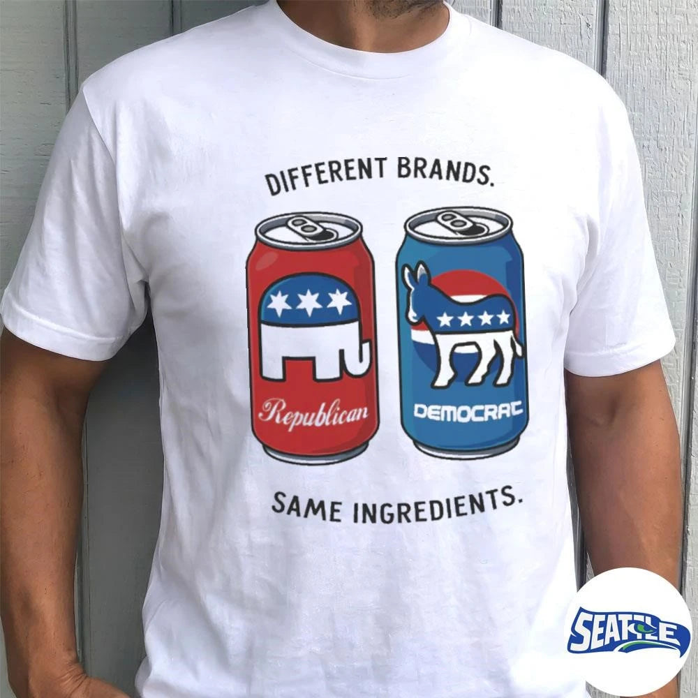 2026 Different Brands Same Ingredients Republican Democracy shirt