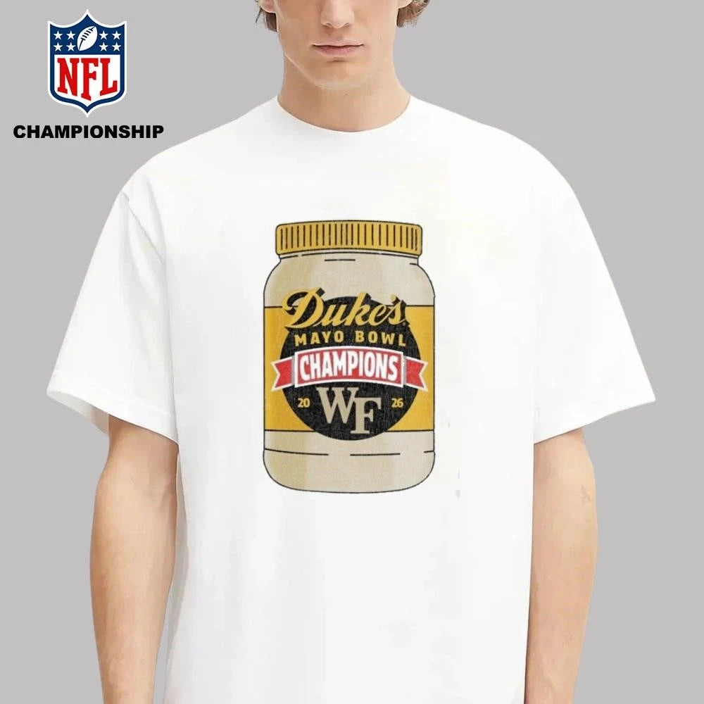 2026 Duke’s Mayo Bowl Wake Forest Champs Shirt