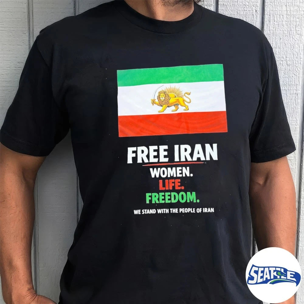 2026 Free Iran – Women Life Freedom We Stand WIth The People Of Iran shirt