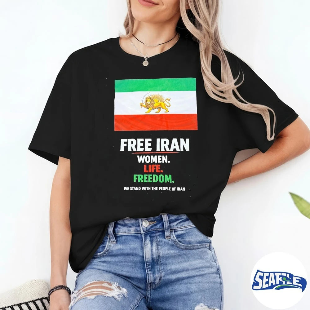 2026 Free Iran – Women Life Freedom We Stand WIth The People Of Iran shirt