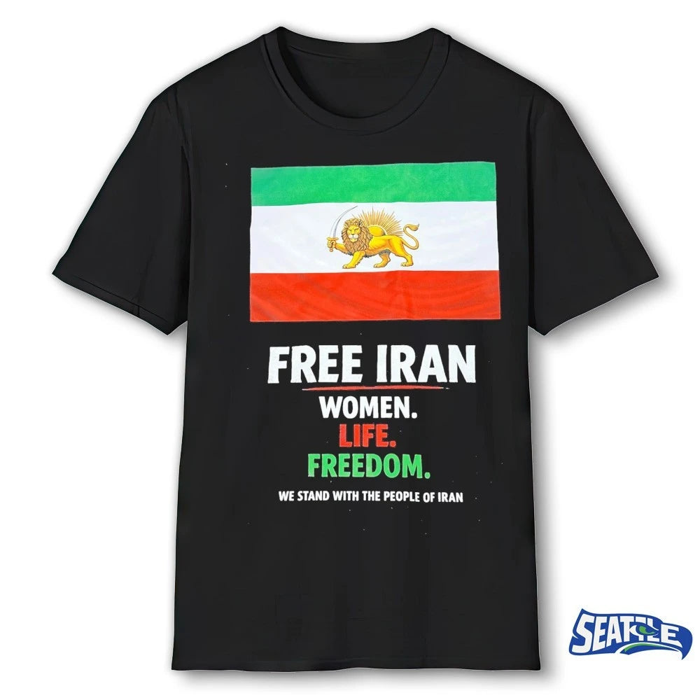 2026 Free Iran – Women Life Freedom We Stand WIth The People Of Iran shirt