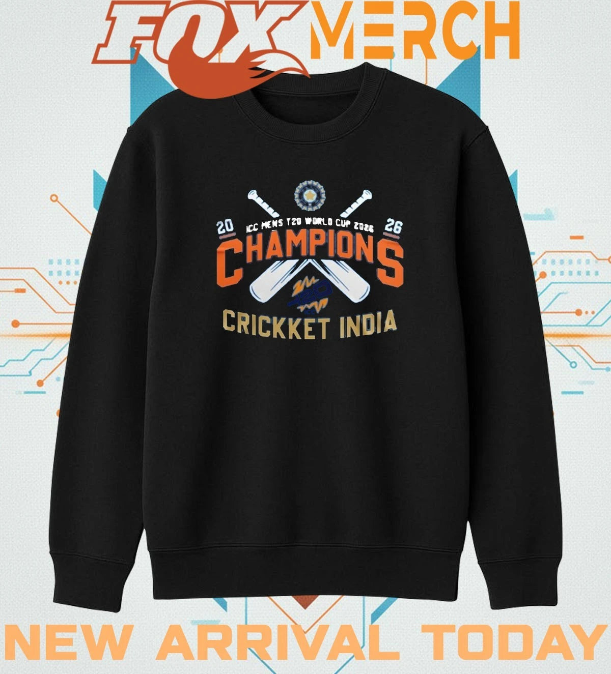 2026 ICC Men’s T20 World Cup Champions Indian Cricket shirt