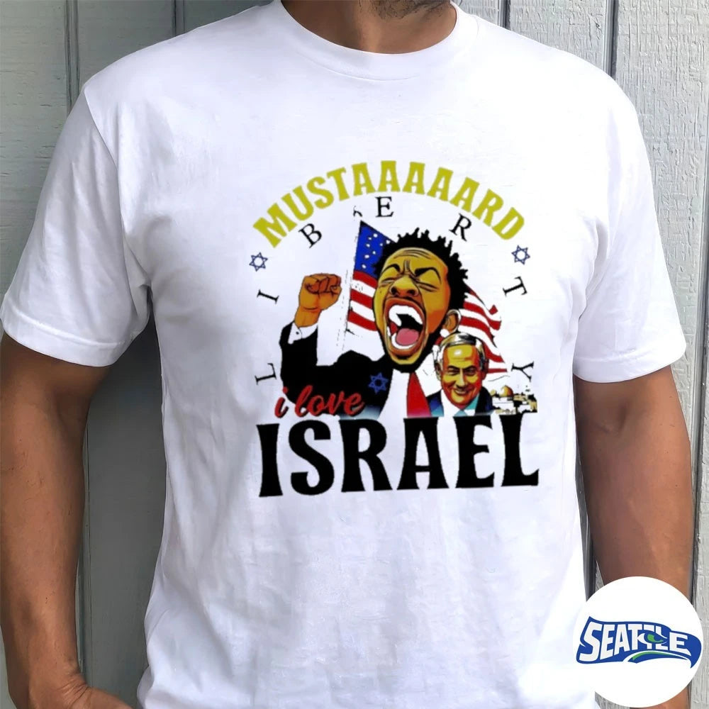 2026 Kendrick Lamar Mustaaard Liberty I love Israel Shirt