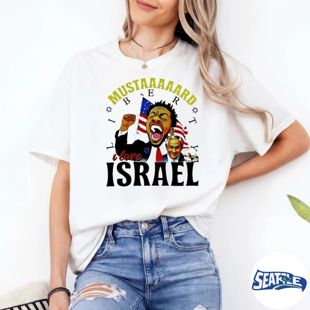 2026 Kendrick Lamar Mustaaard Liberty I love Israel Shirt