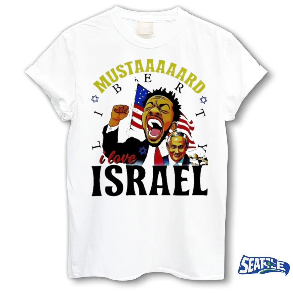 2026 Kendrick Lamar Mustaaard Liberty I love Israel Shirt