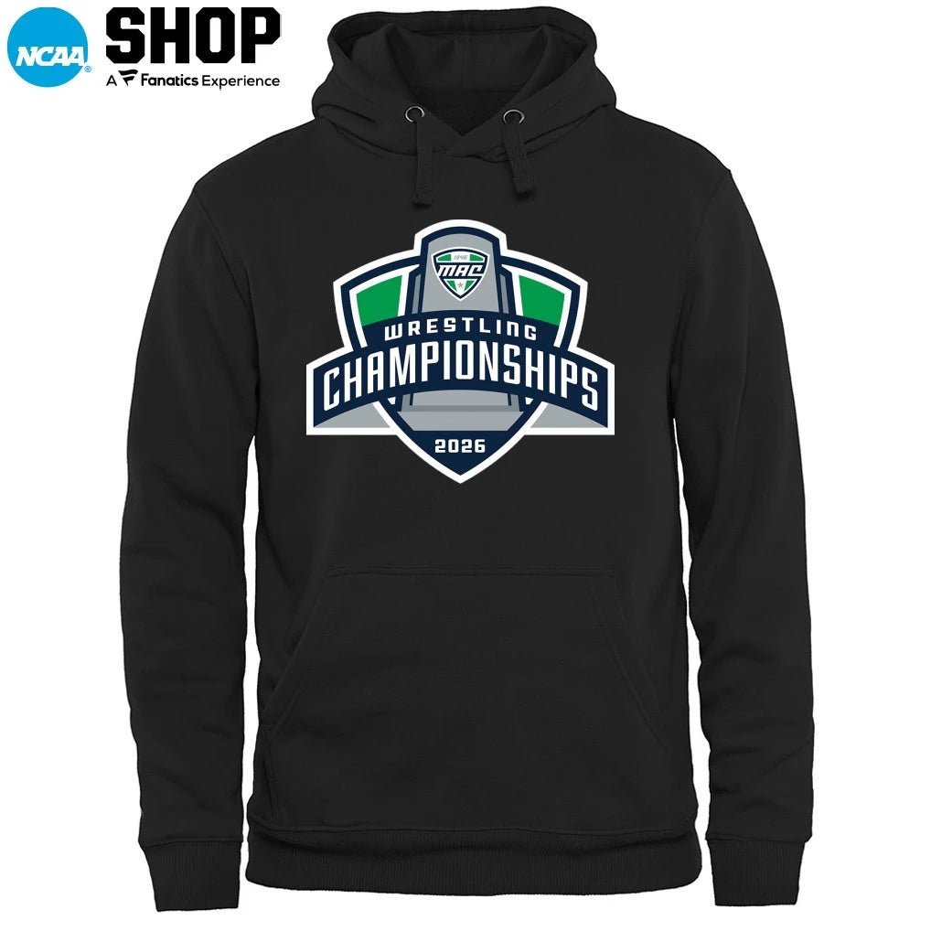 2026 Mac Wrestling Champions logo T-Shirt