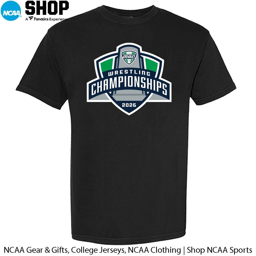 2026 Mac Wrestling Champions logo T-Shirt