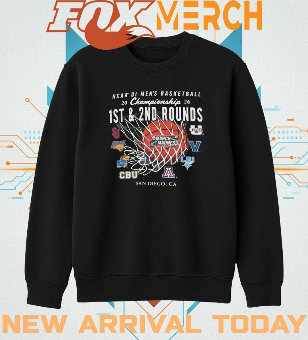 2026 March Madness NCAA DI Men’s Basketball Championship 1st &amp; 2nd Rounds shirt