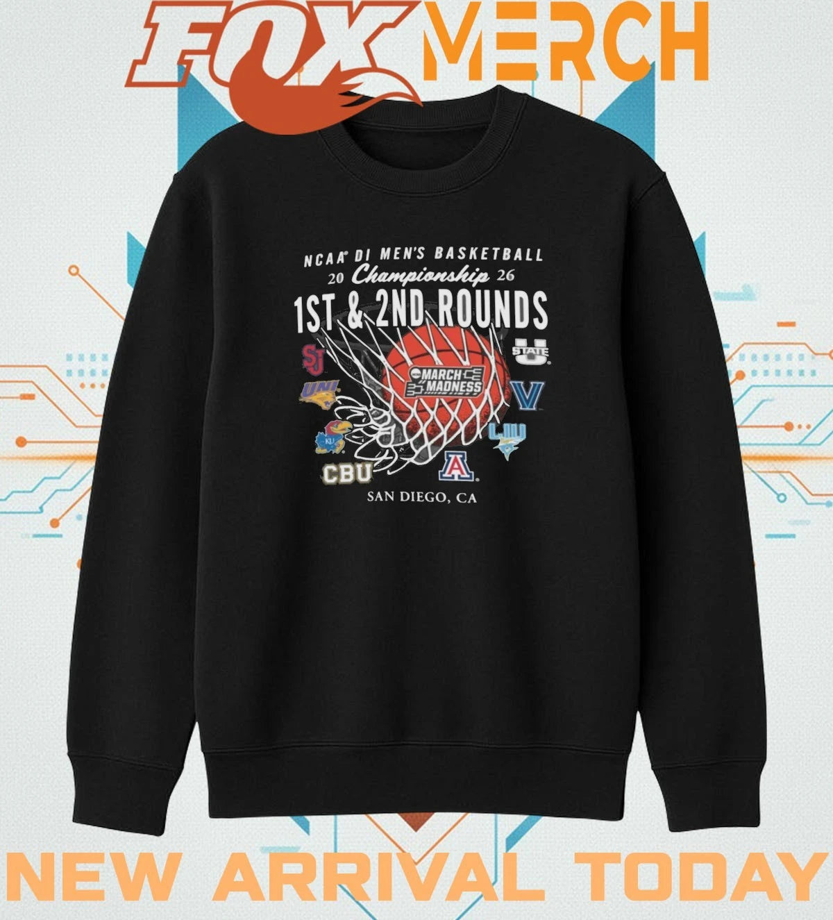 2026 March Madness NCAA DI Men’s Basketball Championship 1st &amp; 2nd Rounds shirt