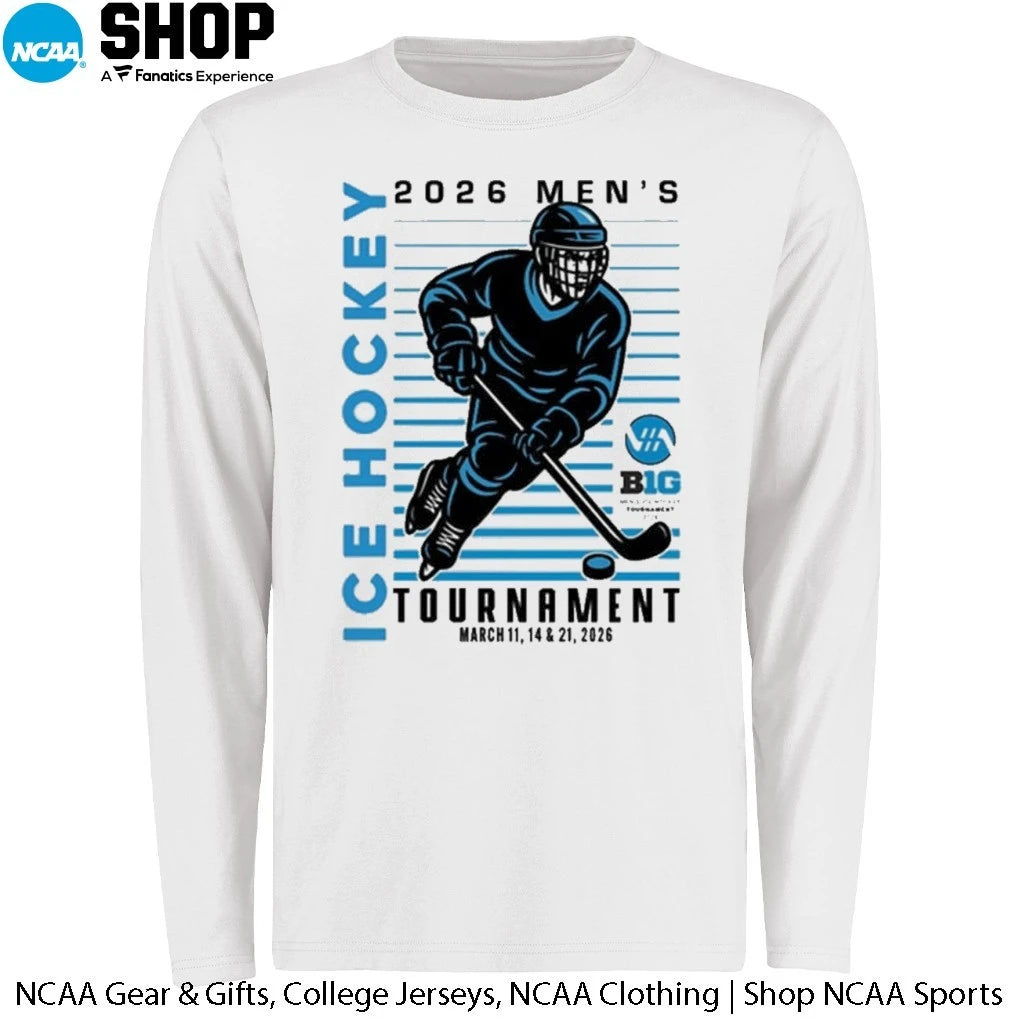 2026 Men’s Big Ten Ice Hockey Tournament March 11,14-21 2026 T-Shirt