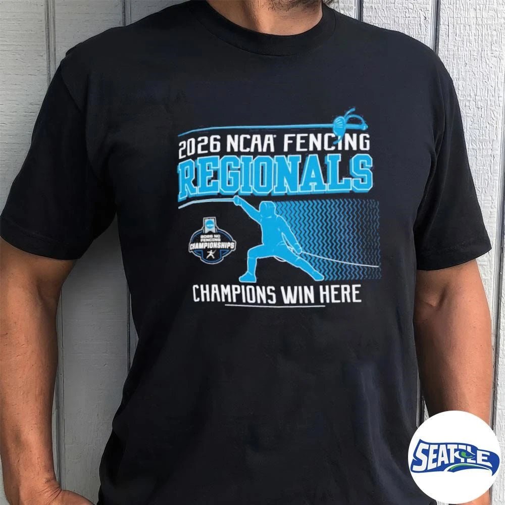 2026 National Collegiate Fencing Regionals – Champion Win Here shirt