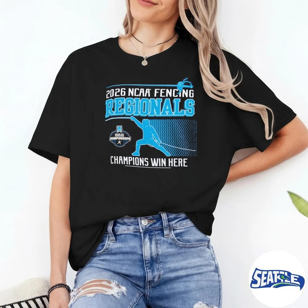 2026 National Collegiate Fencing Regionals – Champion Win Here shirt