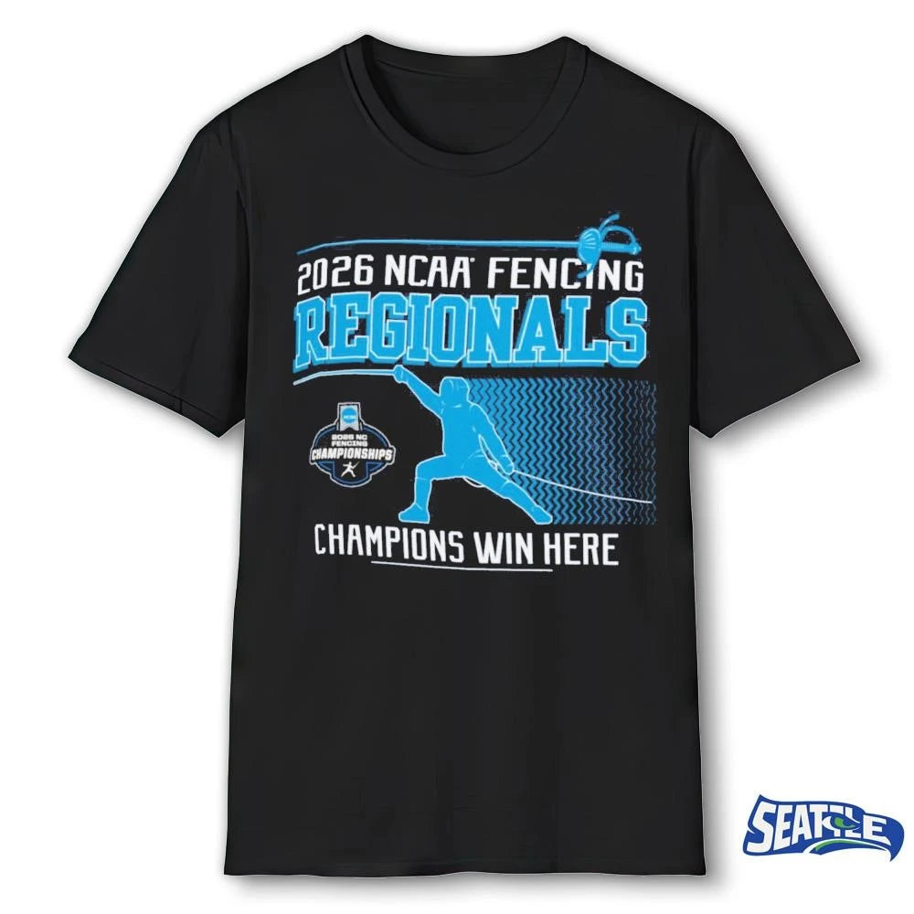 2026 National Collegiate Fencing Regionals – Champion Win Here shirt