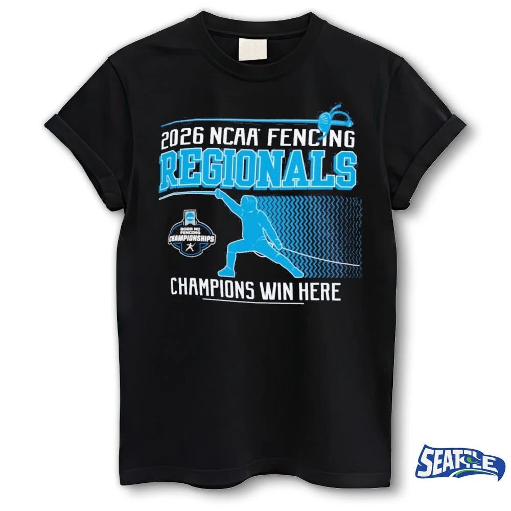 2026 National Collegiate Fencing Regionals – Champion Win Here shirt
