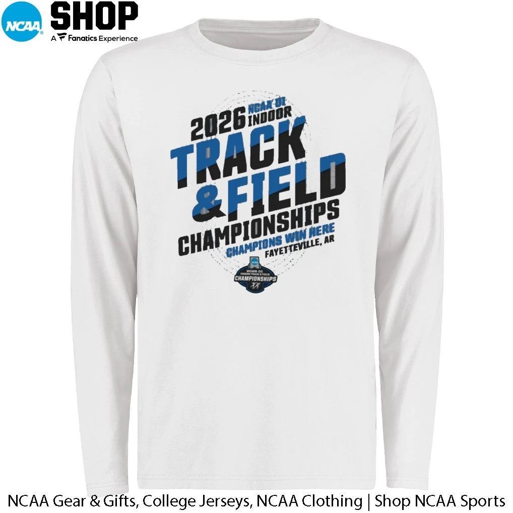 2026 NCAA DI Indoor Track and Field Championships Fayetteville Ar Champions Win Here T-Shirt