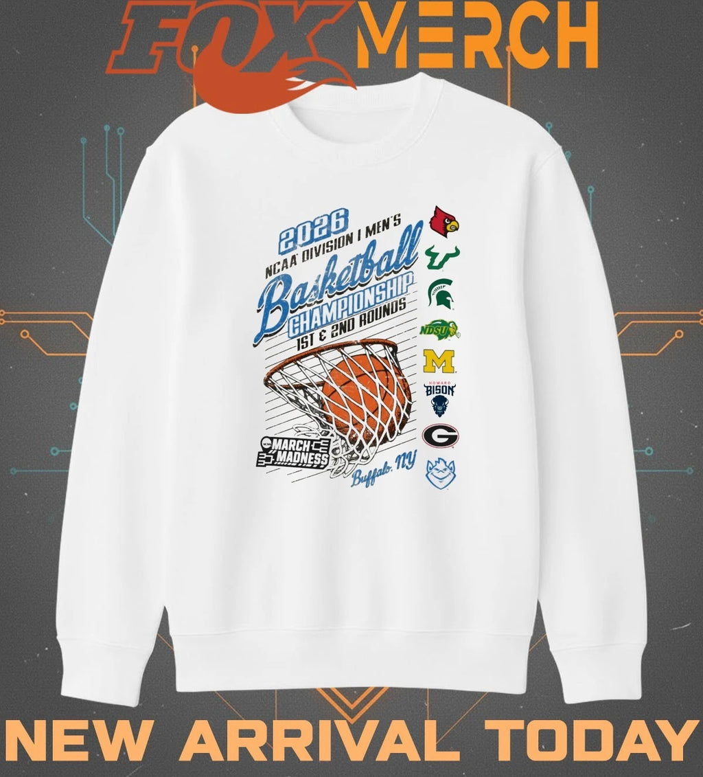 2026 NCAA DI Men’s Basketball Championship 1st &amp; 2nd Rounds Buffalo t-shirt