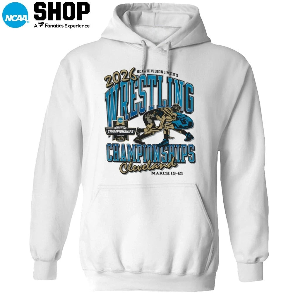 2026 NCAA DI Men’s Wrestling Championships Cleveland March 19-21 T-Shirt