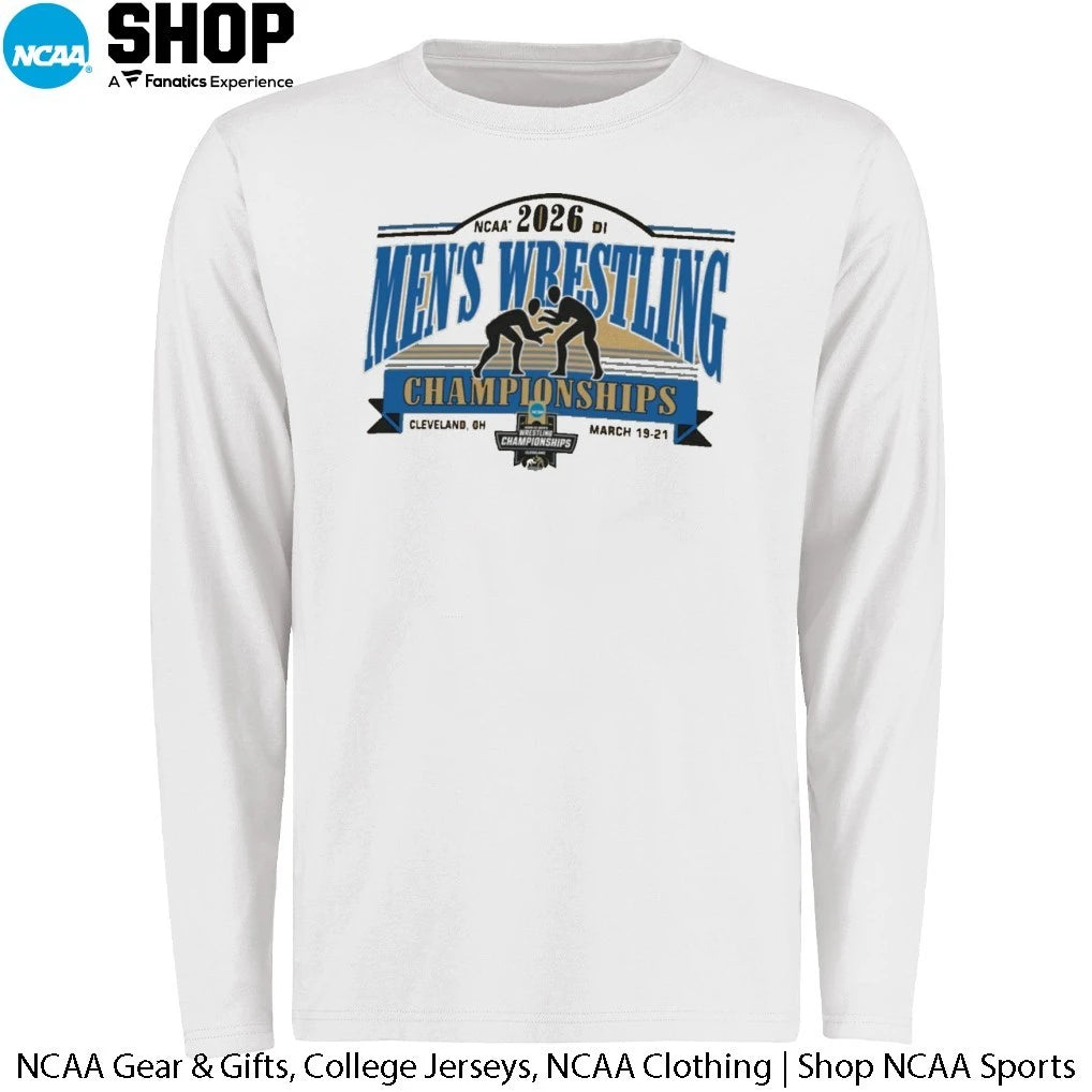 2026 NCAA DI Men’s Wrestling Championships Cleveland Oh March 19-21 T-Shirt