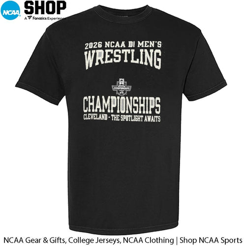 2026 NCAA DI Men’s Wrestling Championships Cleveland The Spotlight Awaits T-Shirt