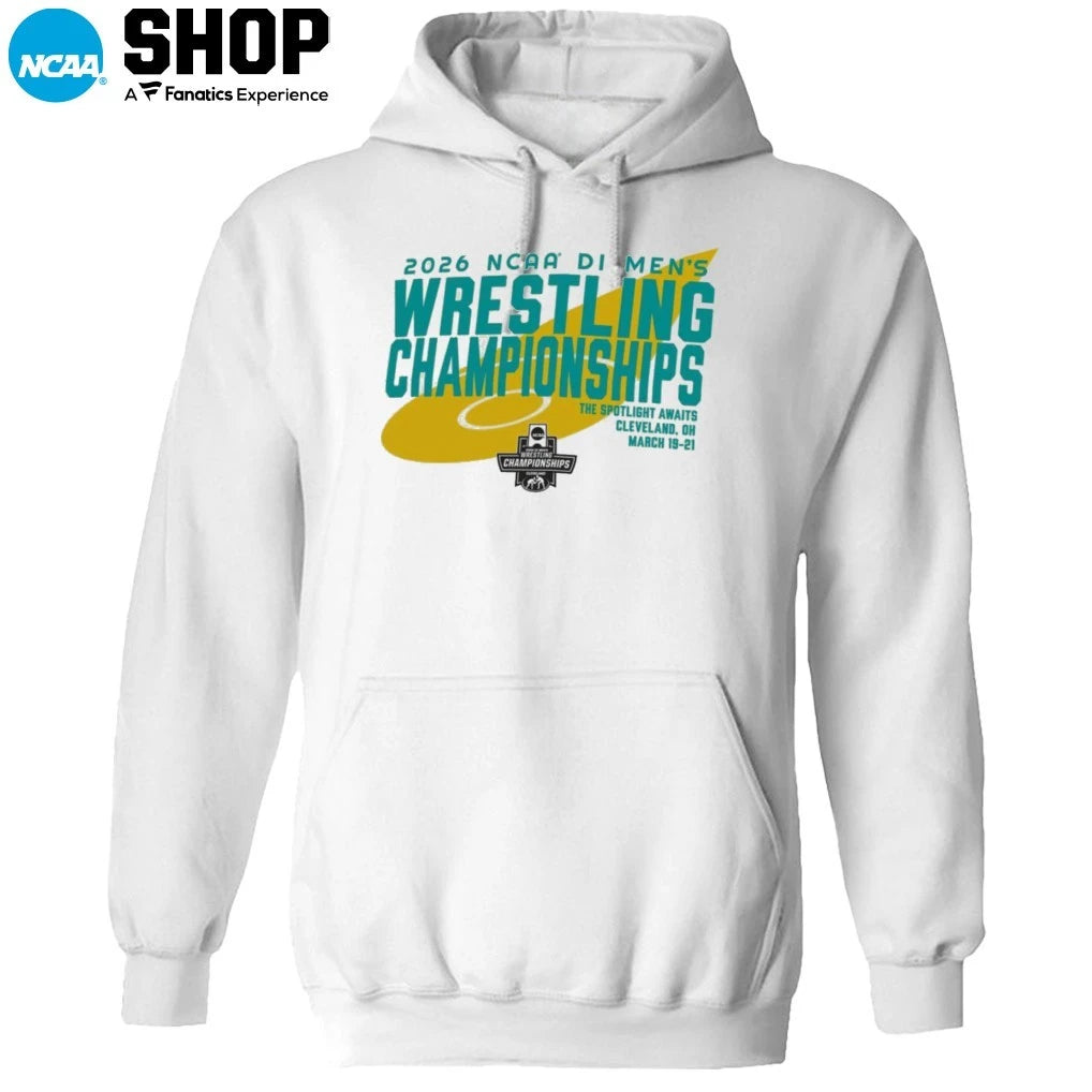 2026 NCAA DI Men’s Wrestling Championships The Spotlight Awaits Cleveland Oh March 19-21 T-Shirt