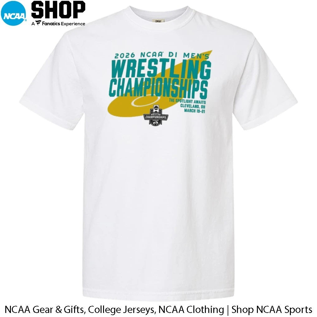 2026 NCAA DI Men’s Wrestling Championships The Spotlight Awaits Cleveland Oh March 19-21 T-Shirt