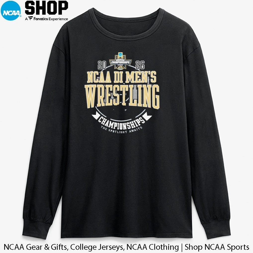 2026 NCAA DI Men’s Wrestling Championships The Spotlight Awaits T-Shirt