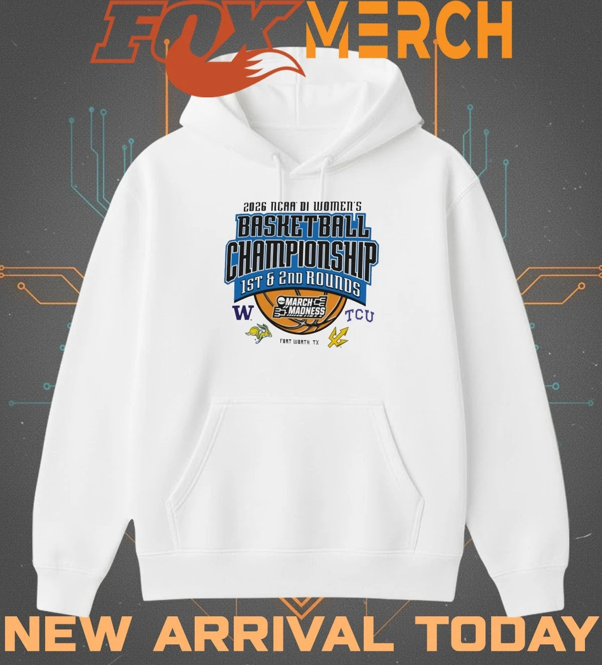 2026 NCAA DI Women’s Basketball Championship 1st &amp; 2nd Rounds March Madness Fort Worth, TX t-shirt