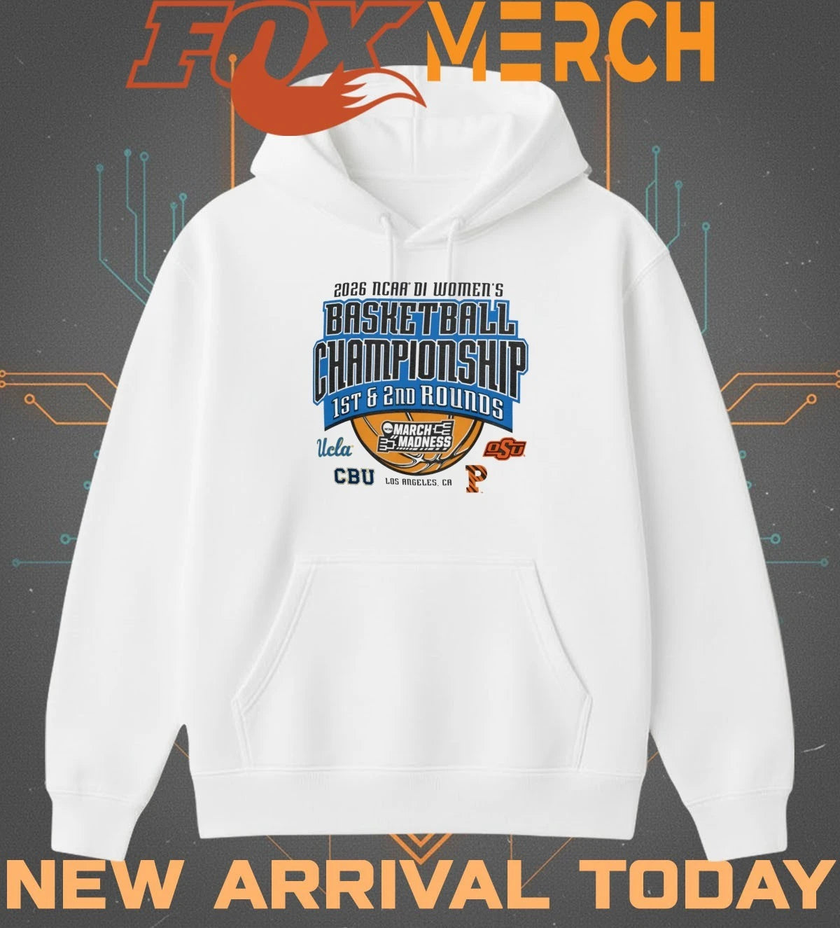 2026 NCAA DI Women’s Basketball Championship 1st &amp; 2nd Rounds March Madness Los Angeles, CA t-shirt