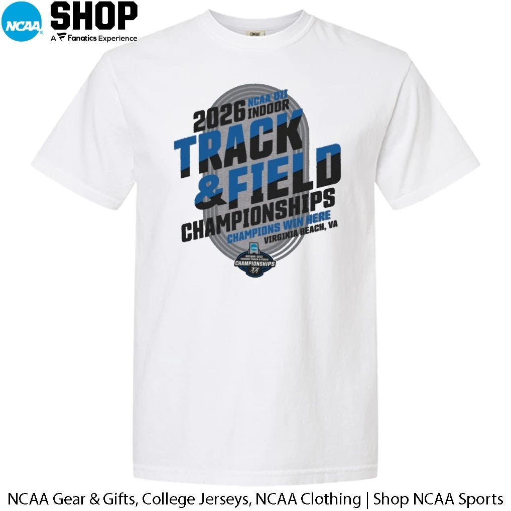 2026 NCAA DII Track and Field Championships Champions Win Here Virginia Beach Va T-Shirt