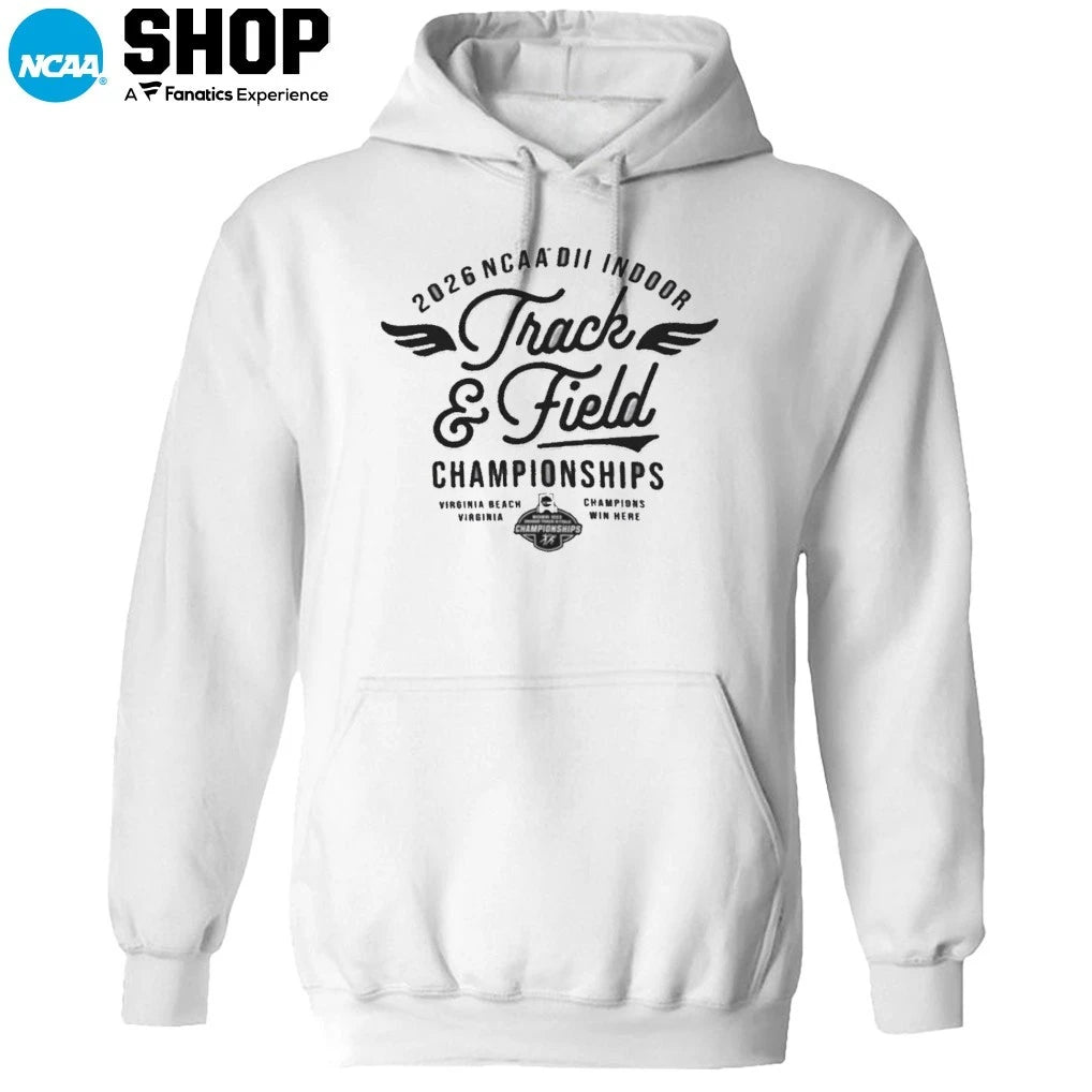 2026 NCAA DII Track and Field Championships Virginia Beach Va Champions Win Here T-Shirt