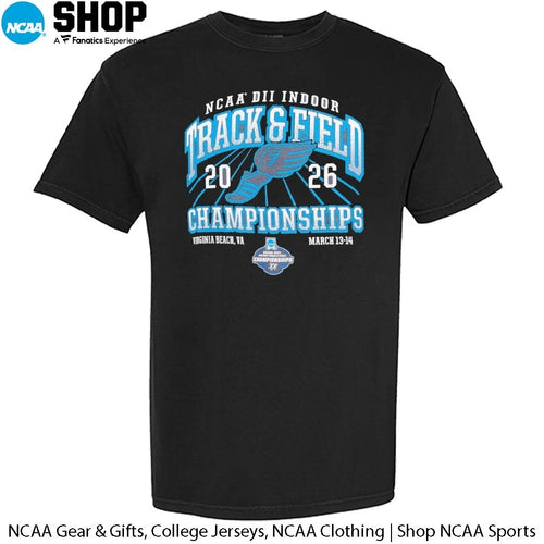 2026 NCAA DII Track and Field Championships Virginia Beach Va March 13-14 T-Shirt