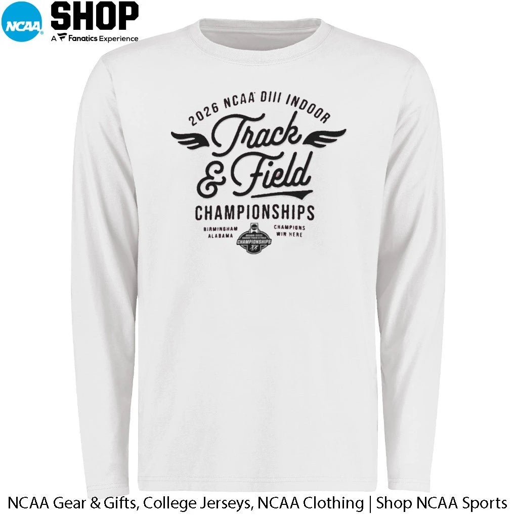 2026 NCAA DIII Indoor Track and Field Championships Birmingham Alabama Champions Win Here T-Shirt