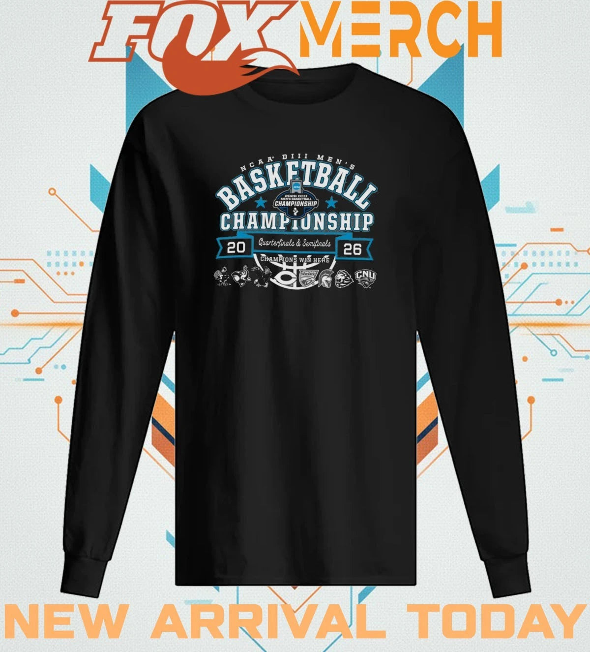 2026 NCAA DIII Men’s Basketball Championship Quarterfinals &amp; Semifinals Champions Win Here shirt