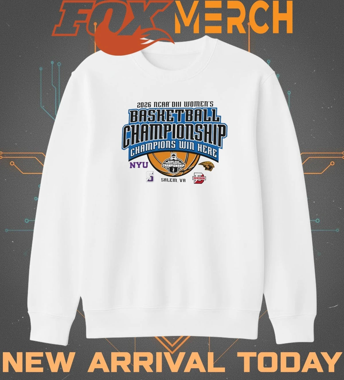 2026 NCAA DIII Women’s Basketball Championship Salem, VA t-shirt
