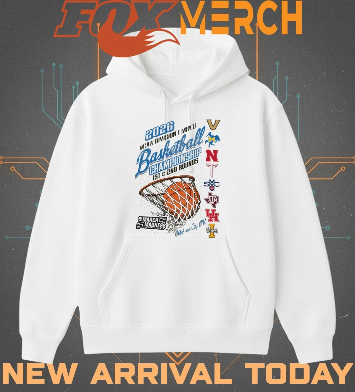 2026 NCAA Division I Men’s Basketball Championship 1st &amp; 2nd Rounds Oklahoma City, Ok t-shirt